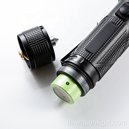 Wason Professional XHP90 High Power 2000 Lumens กันน้ำพกพากลางแจ้ง Aluminum Tactical Tactical LED Torches &amp; Flashlights Belt Clip